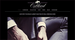 Desktop Screenshot of oxbloodshoes.com